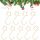  100 pieces of star-shaped Christmas tree decoration hooks