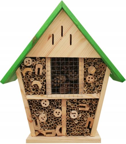  Large wooden house for red mason bees and beneficial insects