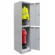 Mega-M work safety wardrobe, two doors, 180 cm x 40 cm