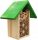  A small house for red mason bees and beneficial insects made of wood