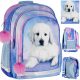  Starpak Multi-Colored School Backpack with Multiple Compartments