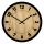 Clock for home Wooden Story Wall Clock, Beige, Black, Cream, Brown Tones, 32 cm