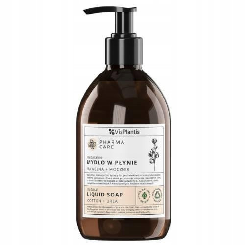  VIS PLANTIS PHARMA CARE LIQUID SOAP NATURAL COTTON AND UREA