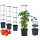 FLOWER POT 153 cm x 39.2 x 31.5 cm Diameter 39.2 cm Plastic black