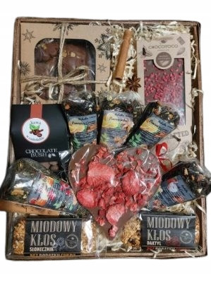  Gift Basket Gift Box Coffee Christmas Gift Gingerbread for Grandmas