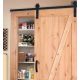 BARNDOOR sliding door system with guide