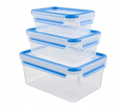 Food container TEFAL K3028912 container set 3-piece