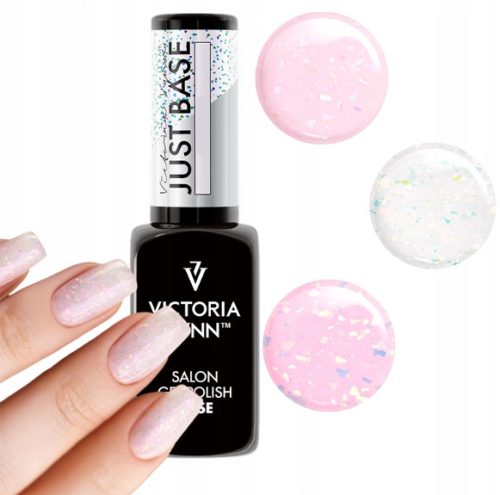  VICTORIA VYNN JUST BASE HYBRID BASE WITH PARTICLES - COLOR CHOICE - 8ML