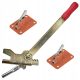 Painted formwork frogs, 50 pieces, formwork clamps, clamps, clamps, 6-10 mm + spanner for formwork clamps