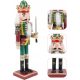  WOODEN NUTCRACKER CHRISTMAS ORNAMENT FIGURINE