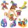  CONSTRUCTION educational MAGNETIC BLOCKS 124 pieces +