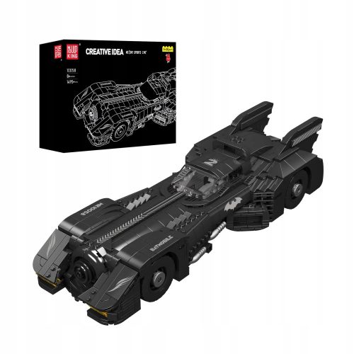  Mould King Technic 10058 Batmobile Blocks 1495 pieces.