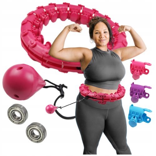  Slimming Hula Hop with Grommets XXXL PLUS SIZE 145cm in WAIST Weighted