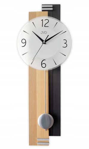Clock for home JVD Wall Clock, Brown Shades, Grey Shades, 23 cm