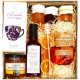  BASKET GIFT SET GIFT TEA HONEY JAM LEMON SYRUP