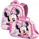  MINNIE MOUSE CHILDREN'S BACKPACK 3D PREMIUM DISNEY + MINNIE MOUSE HANDBAG 3D PREMIUM DISNEY BAG