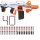  Nerf Ultra Gun Select Launcher with Arrows F0958 + NERF AccuStrike Ultra Junior Cartridge Set 20 pcs
