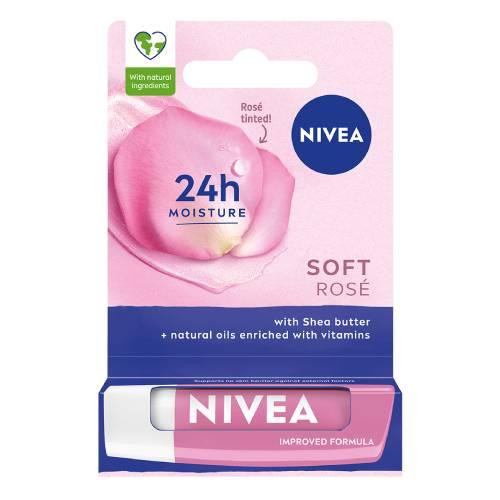  Nivea Soft Rose Nourishing Lipstick 5.5 ml