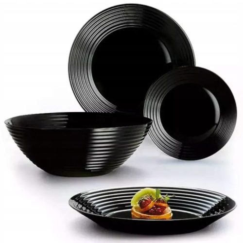 Dinner service Luminarc HARENA BLACK dining service 19-piece