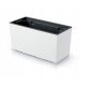  Prosperplast flowerpot 40 cm x 18 x 19.5 cm, white plastic