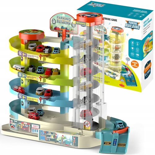  LARGE MULTI-STOREY PARKING LOT FOR CARS