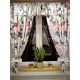 Ready-made curtains Semi-blackout tape curtain, frogs 160 cm x 160 cm