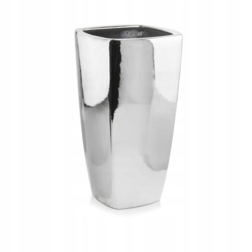  Polnix flowerpot 61 cm x 38 x 61 cm diameter 38 cm ceramic in the colors grey and silver