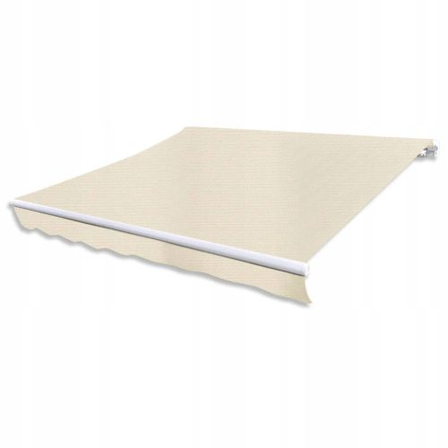  Auvent extensible manuellement VidaXL 275555 250 x 300 cm crème