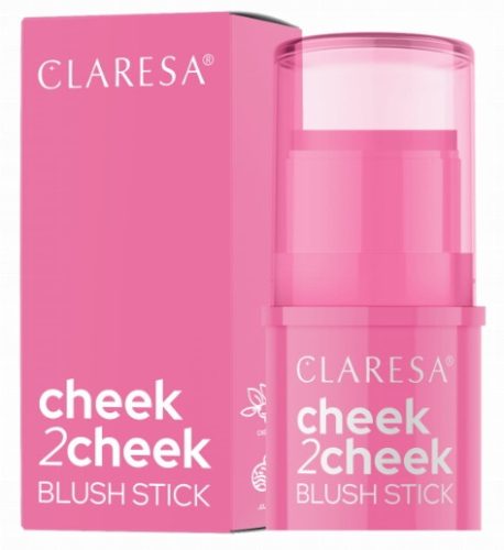  CLARESA CHEEK 2 CHEEK CREAM BLUSH STICK 01 CANDY PINK