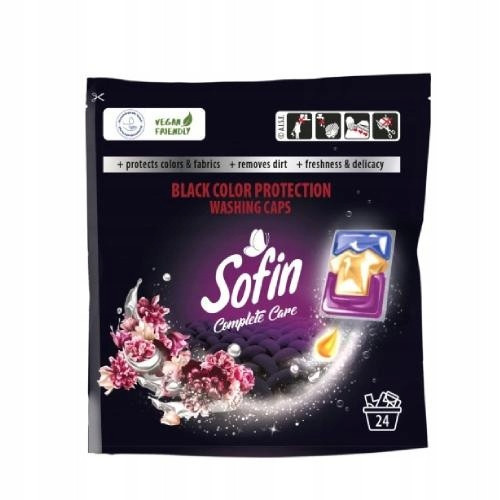  Sofin Black Laundry Capsules 24 pcs.