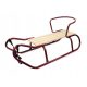  AWESOME METAL SLED WITH BACKREST SONIA 90 cm