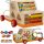  Sorting Car Wooden Blocks Car 7in1 Educational Montessori for Children