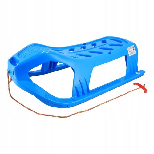  PLASTIC SLED BABY MIX SNOW STAR BLUE