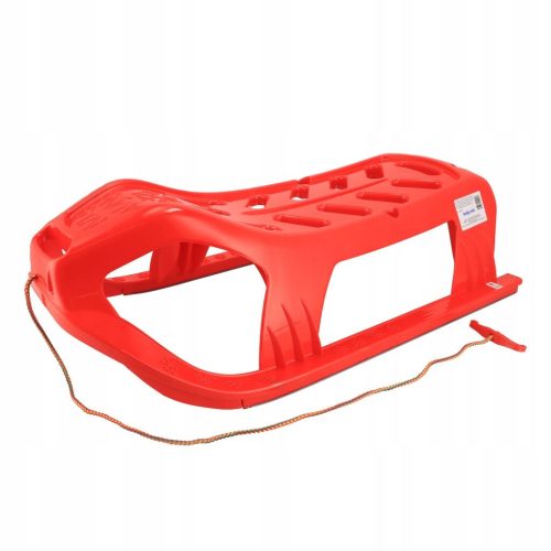  PLASTIC SLED BABY MIX SNOW STAR RED