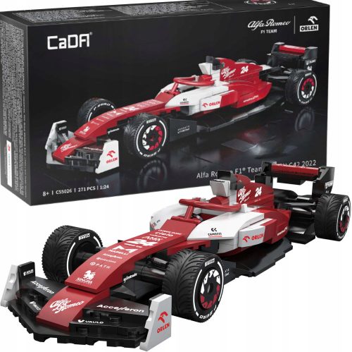  CADA BUILDING BLOCKS RED ALFA ROMEO F1 271 EL RACING CAR