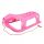  PLASTIC SLED BABY MIX SNOW STAR PINK