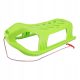  PLASTIC SLED BABY MIX SNOW STAR GREEN