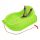  PLASTIC SLED WITH BACKREST BABY MIX MINI GREEN