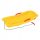  PLASTIC SLED WITH BRAKES BABY MIX KAROL YELLOW