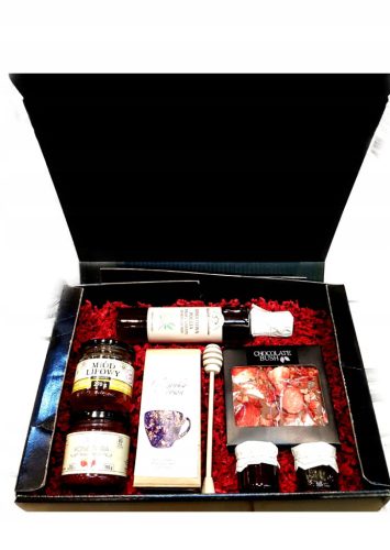  GIFT BASKET GIFT CHOCOLATE HONEY JAM TEA PREMIUM DELICACIES