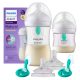  Avent RESPONSE flacon 260+125ml naturel avec insert, kit de démarrage