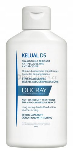 Ducray Kelual DS Anti-Dandruff Shampoo 100ml - Targets Persistent Flakes & Scalp Itching
