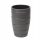  Lamela flowerpot, 40 cm x 40 x 60 cm, diameter 40 cm, plastic in grey and silver