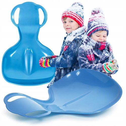  LARGE SLIDE BOB SLIDE sledge slider with snow holder BLUE