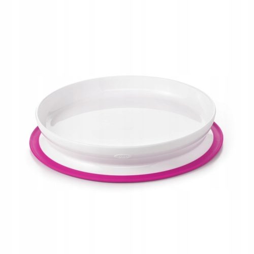  Plate with silicone suction cup Oxo 61120800 white and pink