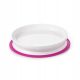  Plate with silicone suction cup Oxo 61120800 white and pink