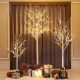  Decorative Birch with LED Lighting 150cm Christmas