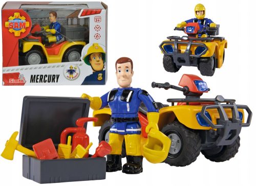  Fireman Sam figure on a Simba Quad 109257657038