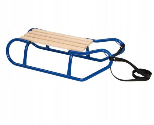  POLISH CHILDREN'S SLED FOR 2 3 4 5 YEARS OLD WITHOUT BACKREST STRONG THICK SLIDES