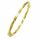  Women's Gold Bracelet Rigid Twisted pr 585 Free Engraving